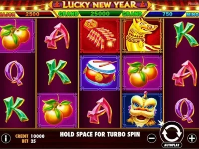Imej tema Lucky New Year berkaitan Mega888 Download APK untuk pengguna dewasa 18+ di Android