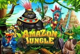Amazon Jungle Slot dengan tema hutan Amazon yang liar, simbol haiwan eksotik dan gaya permainan Mega888 Malaysia Slot Game