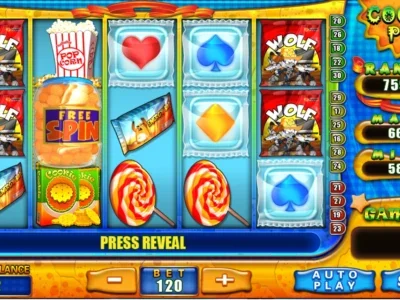 Cookiepop Slot dalam Mega888 APK Latest Version dengan tema gula-gula berwarna-warni