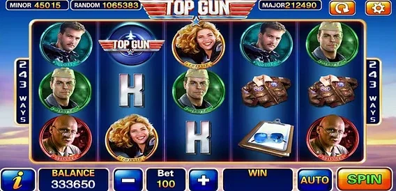 Top Gun Slot dalam Mega888 APK Original versi permainan arked klasik