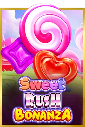Sweet Rush Bonanza dalam Pragmatic Play Games Malaysia dengan tema gula-gula berwarna-warni dan ciri bonus menarik