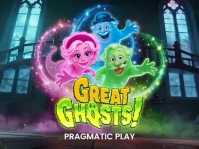 Permainan slot Great Ghosts daripada Pragmatic Play Company dengan tema hantu menyeramkan
