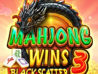 Simbol Black Scatter dalam permainan Mahjong Wins 3 dengan tawaran Pragmatic Play Free Credit No Deposit di Malaysia